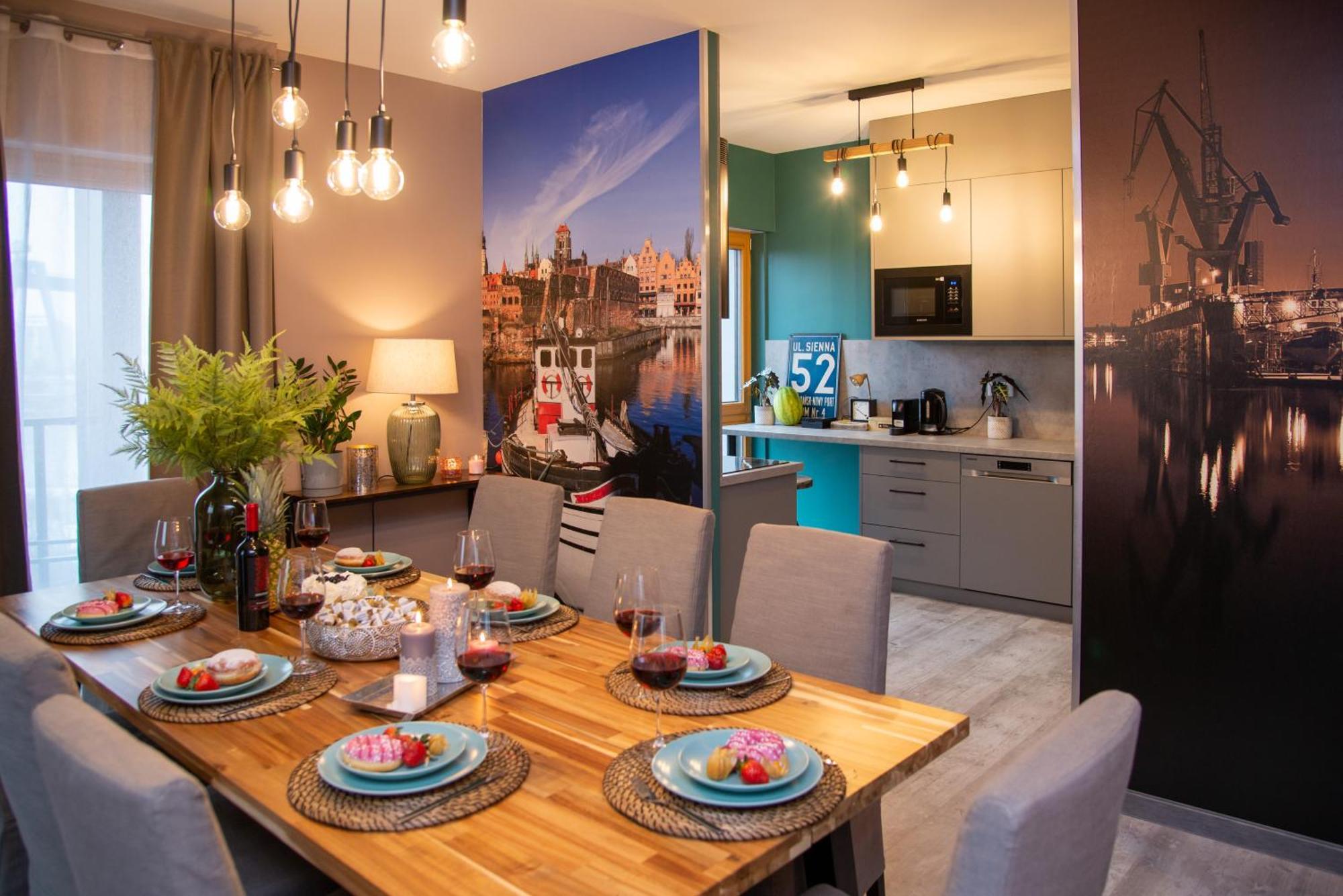 Premium 4 Rooms Apartment Gdansk Ngoại thất bức ảnh