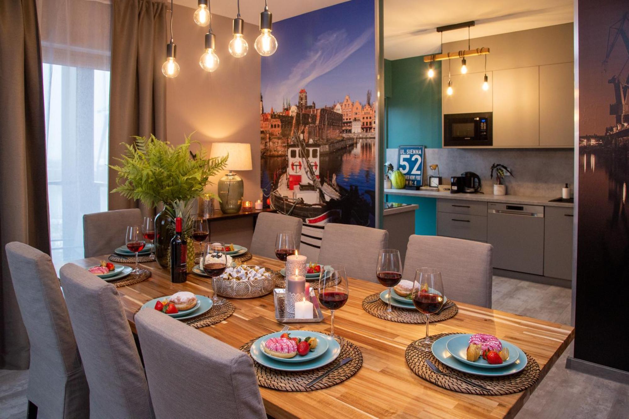 Premium 4 Rooms Apartment Gdansk Ngoại thất bức ảnh